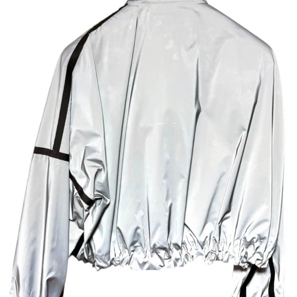 Prada Linea Rossa silver Reflex jacket XS - Picture 3 of 9